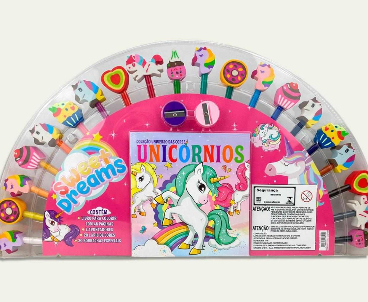 LIVRO COLORIR UNICORNIOS 46P�S